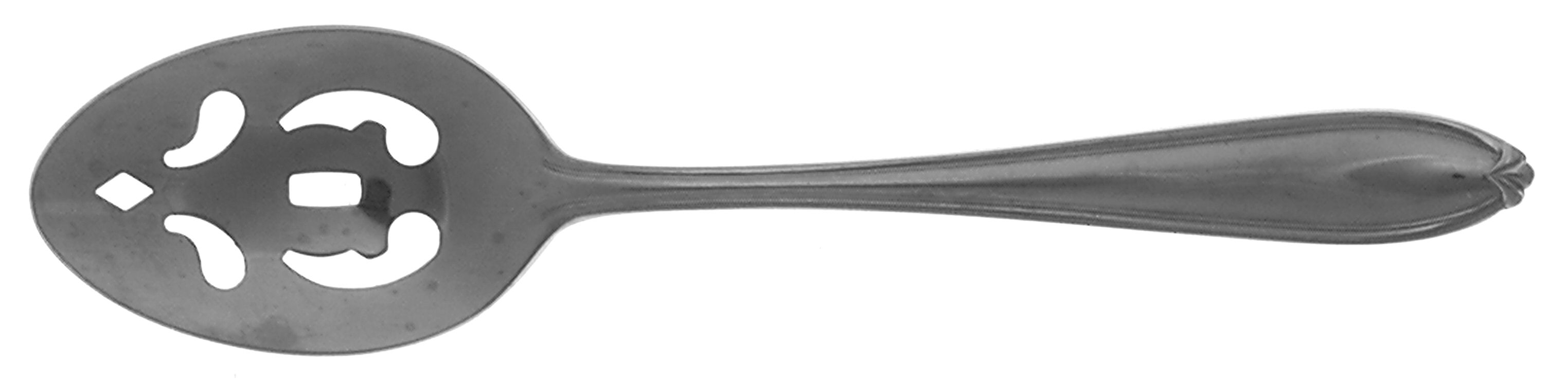Courtship (Stainless) Pierced Tablespoon (Serving Spoon) by Stanley Roberts-1