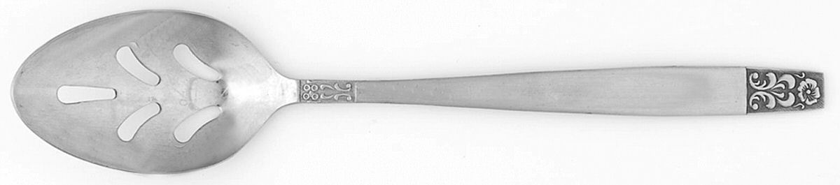 Danesmore (Stainless) Pierced Tablespoon (Serving Spoon) by Stanley Roberts-1