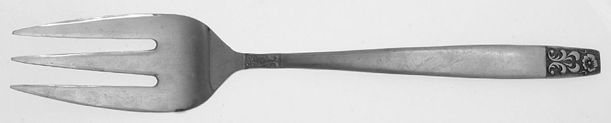 Danesmore (Stainless) Large Solid Cold Meat Serving Fork by Stanley Roberts-1