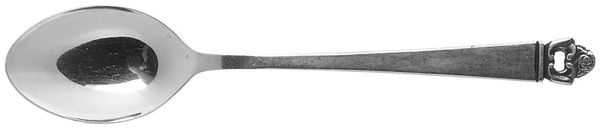 Danish Rose (Stainless) Teaspoon by Stanley Roberts-1