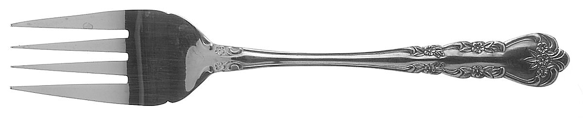 Delight (Stainless) Medium Solid Cold Meat Serving Fork by Stanley Roberts-1