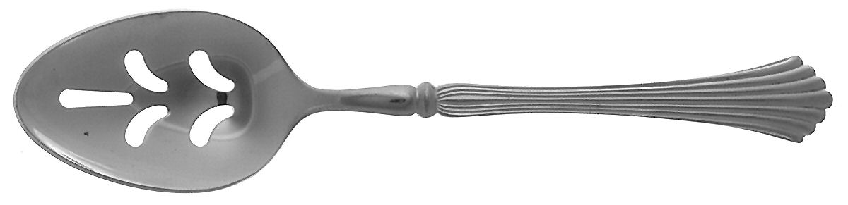 Drama (Stainless) Pierced Tablespoon (Serving Spoon) by Stanley Roberts-1