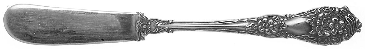 Dulcinea (Stainless) Flat Handle Master Butter Knife by Stanley Roberts-1
