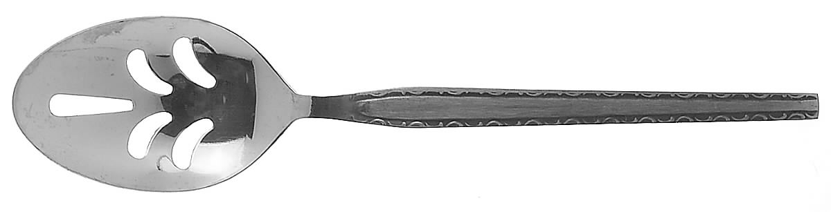 Ensenada (Stainless) Pierced Tablespoon (Serving Spoon) by Stanley Roberts-1