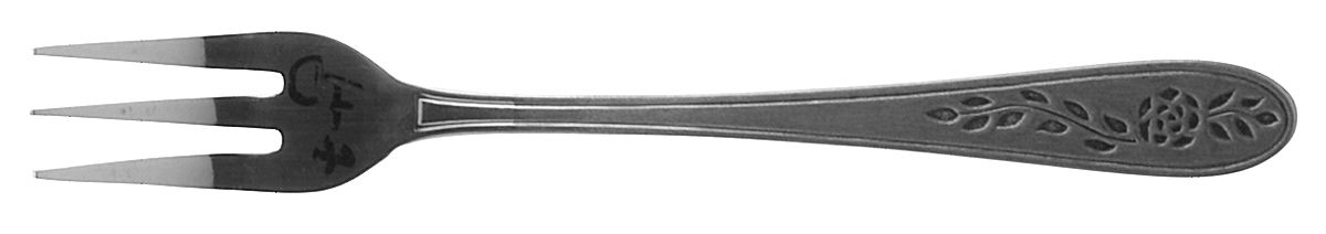 Floral Mist (Stainless) Cocktail/Seafood Fork by Stanley Roberts-1