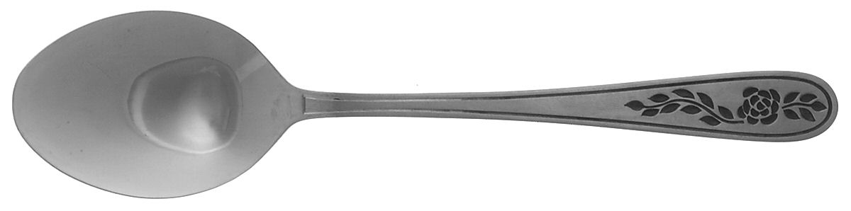 Floral Mist (Stainless) Place/Oval Soup Spoon by Stanley Roberts-1