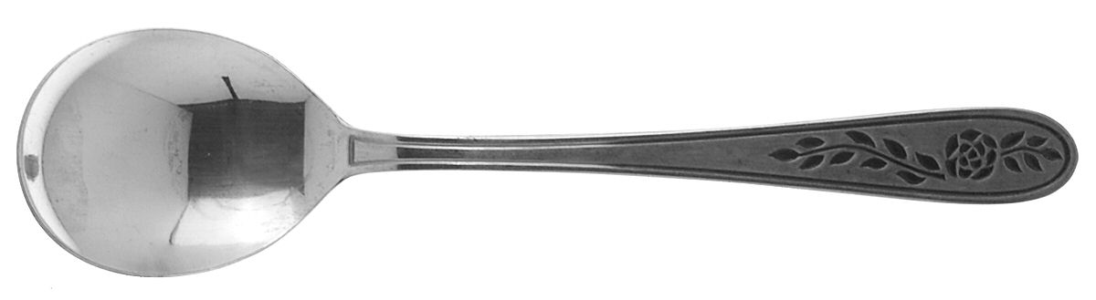 Floral Mist (Stainless) Sugar Spoon by Stanley Roberts-1