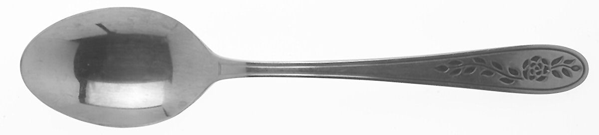 Floral Mist (Stainless) Teaspoon by Stanley Roberts-1