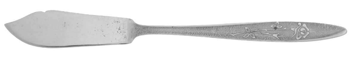 Florentine Rose (Stainless) Flat Handle Master Butter Knife by Stanley Roberts-1