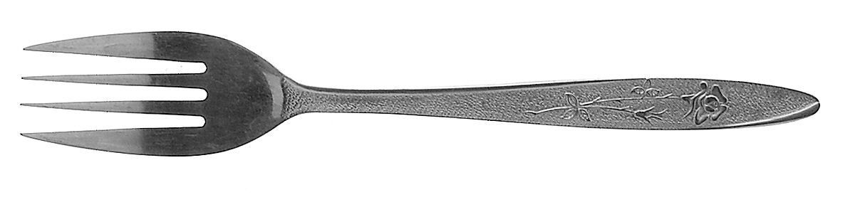 Florentine Rose (Stainless) Individual Salad Fork by Stanley Roberts-1