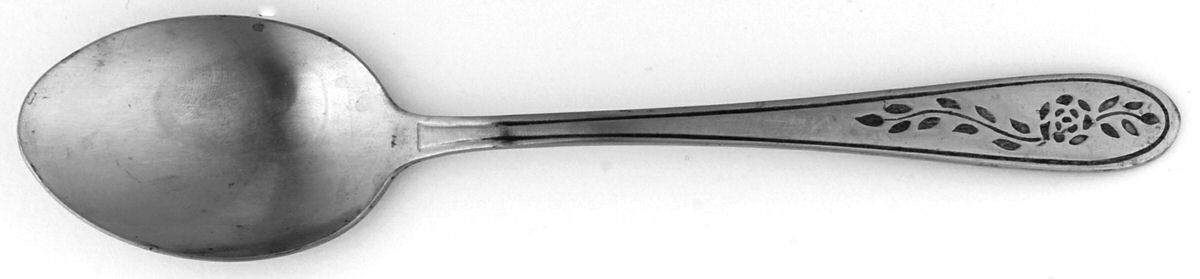 Floral Trellis (Stainless) Teaspoon by Stanley Roberts-1