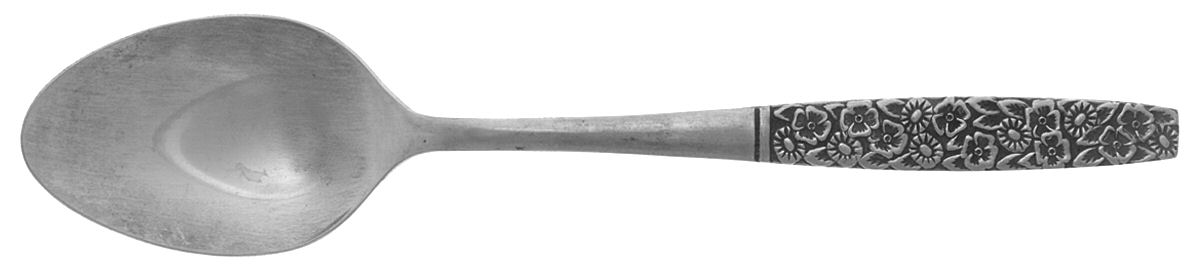 Fragrant Rose (Stainless) Teaspoon by Stanley Roberts-1