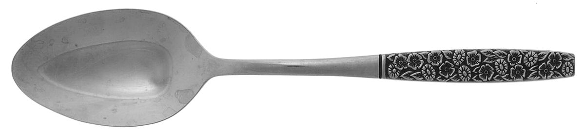 Fragrant Rose (Stainless) Place/Oval Soup Spoon by Stanley Roberts-1