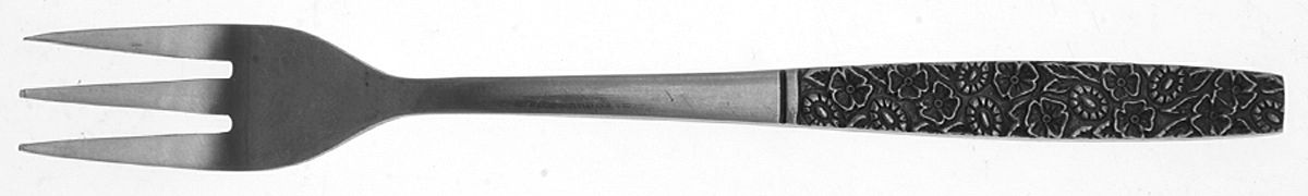 Fragrant Rose (Stainless) Cocktail/Seafood Fork by Stanley Roberts-1