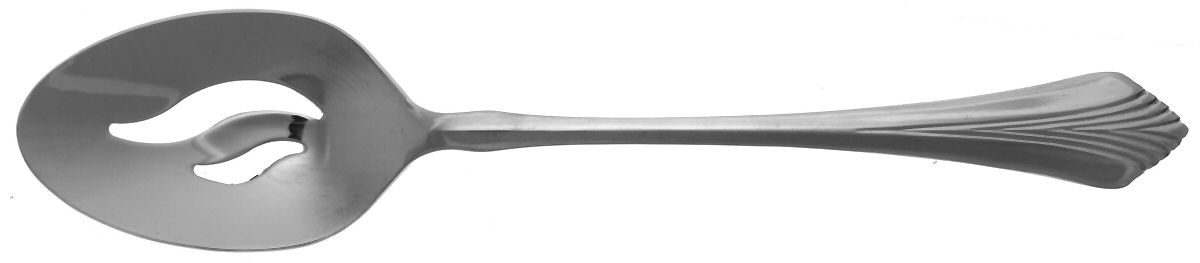 Gabrielle (Stainless) Pierced Tablespoon (Serving Spoon) by Stanley Roberts-1