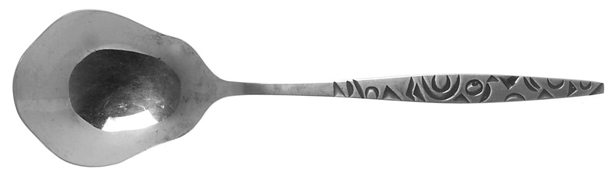 Gaucho (Stainless) Solid Smooth Casserole Spoon by Stanley Roberts-1