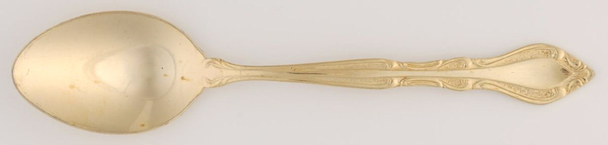 Gold Auberge (Gold Electroplate) Teaspoon by Stanley Roberts-1