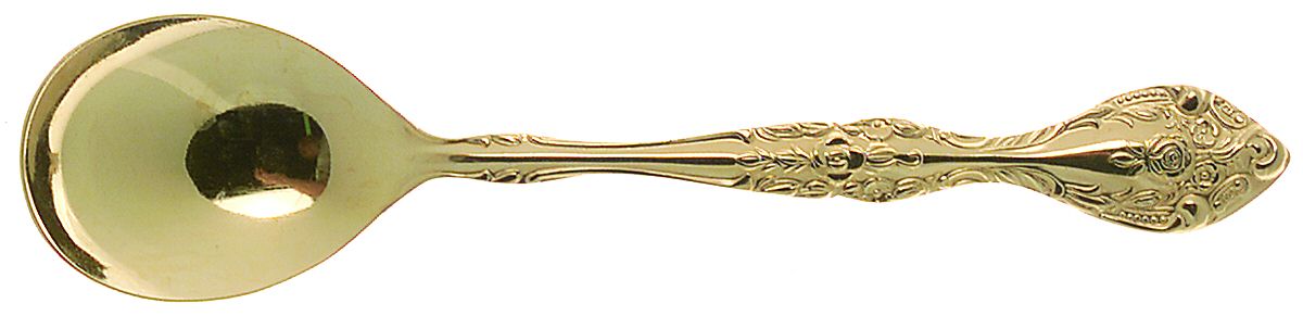 Gold Charles IV (Gold Electroplate) Sugar Spoon by Stanley Roberts-1