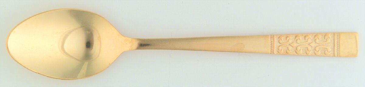 Golden Casa Vista (Gold Electroplate) Teaspoon by Stanley Roberts-1