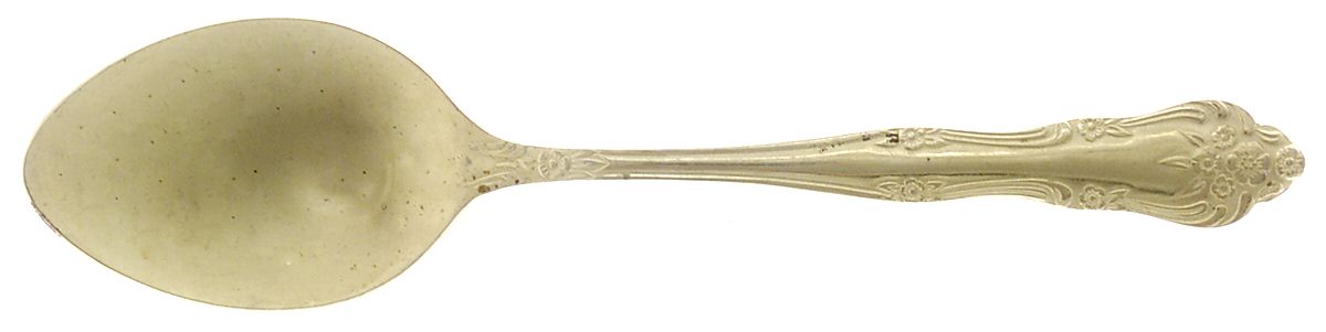 Golden Dream Rose (Gold Electroplate) Place/Oval Soup Spoon by Stanley Roberts-1