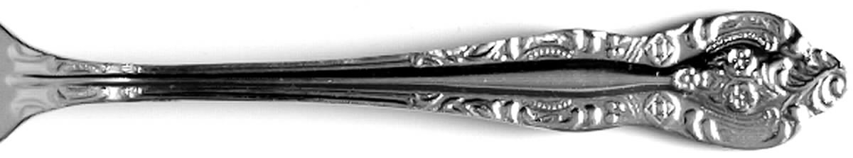 Golden Dynasty (5 Petal Floral) Individual Salad Fork by Stanley Roberts-1