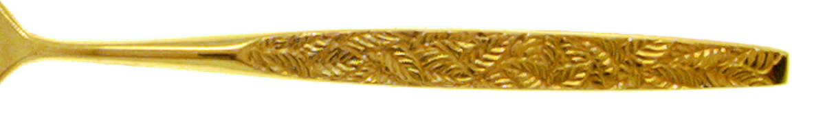 Golden Leaf Spray (Gold Electroplate) Fork by Stanley Roberts-1