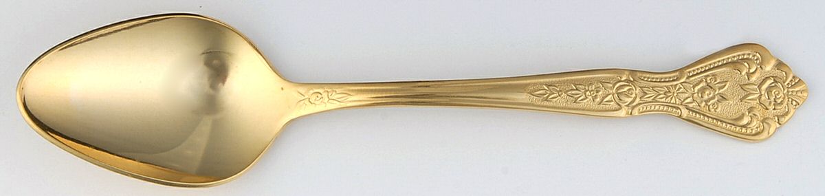 Gold Royalty (Gold Electroplate) Teaspoon by Stanley Roberts-1