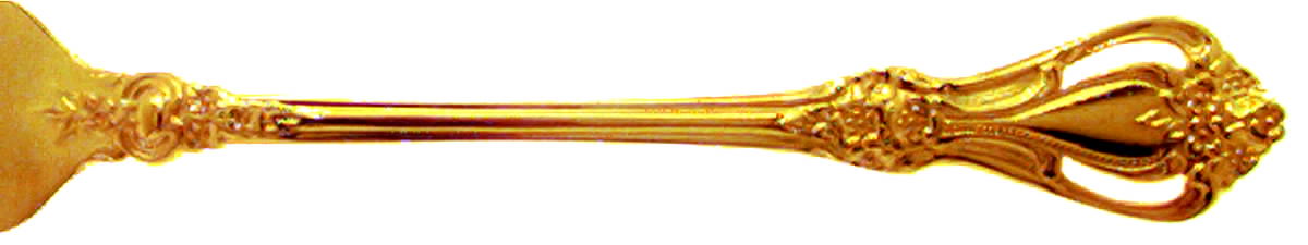 Gold Valentine (Gold Electroplate) Fork by Stanley Roberts-1