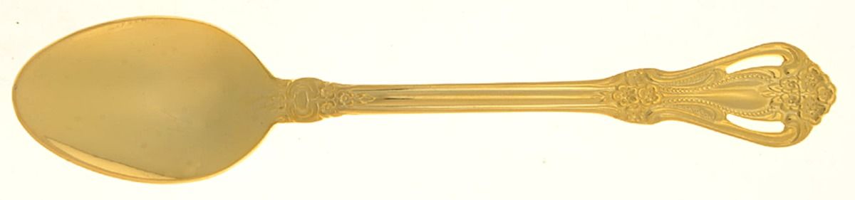 Gold Valentine (Gold Electroplate) Teaspoon by Stanley Roberts-1