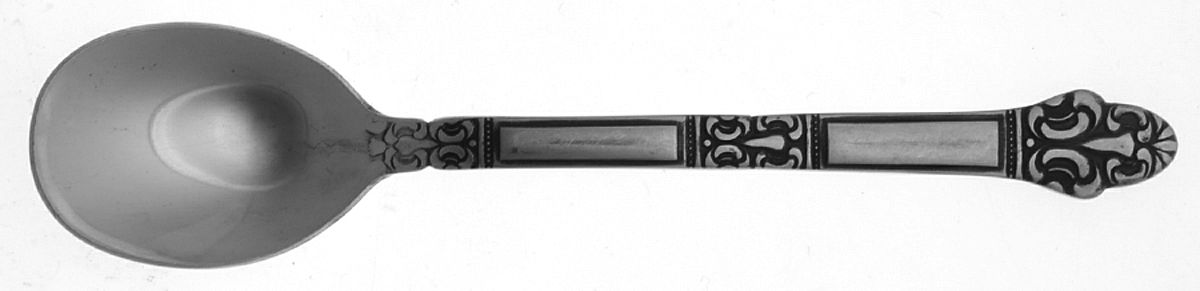 Grand Crown (Stainless) Sugar Spoon by Stanley Roberts-1