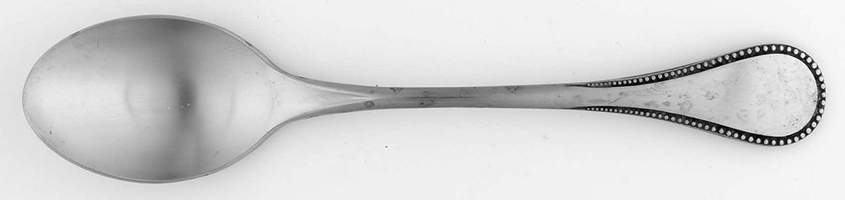 Intimacy II (Stainless) Place/Oval Soup Spoon by Stanley Roberts-1