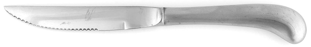 Jefferson Manor (Stainless) Knife-Steak/Ind-Pistol Handle by Stanley Roberts-1