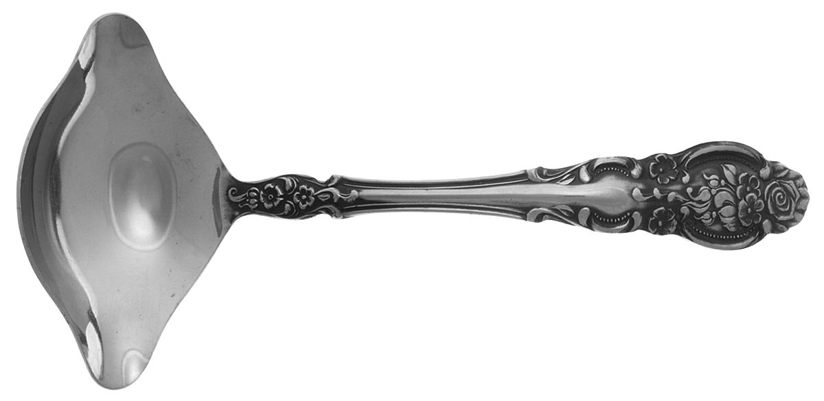 Lady Beatrice Solid Gravy Ladle by Stanley Roberts-1