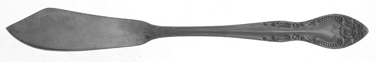 Lisette (Stainless) Flat Handle Master Butter Knife by Stanley Roberts-1