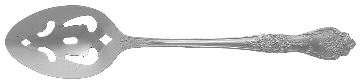 Love Joy (Stainless) Pierced Tablespoon (Serving Spoon) by Stanley Roberts-1