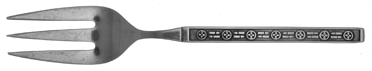 Matador (Stainless) Large Solid Cold Meat Serving Fork by Stanley Roberts-1