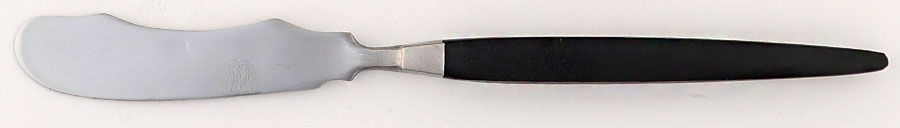 Modern Elegance (Stainless) Flat Handle Butter Spreader by Stanley Roberts-1