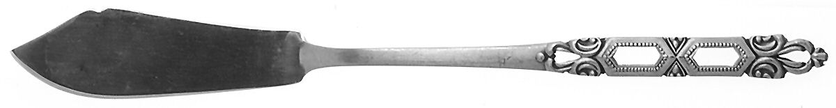 Monet (Stainless) Flat Handle Master Butter Knife by Stanley Roberts-1