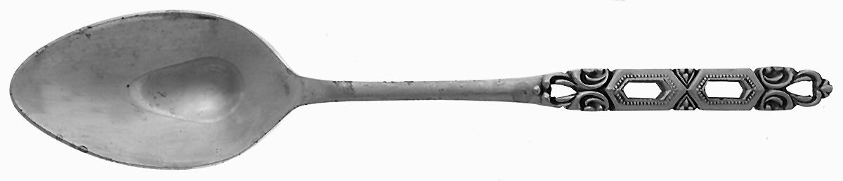 Monet (Stainless) Place/Oval Soup Spoon by Stanley Roberts-1