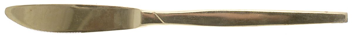 Nobility (Gold Electroplate) Modern Solid Knife by Stanley Roberts-1
