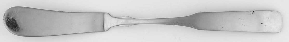 Olde Boston (Stainless) Flat Handle Master Butter Knife by Stanley Roberts-1