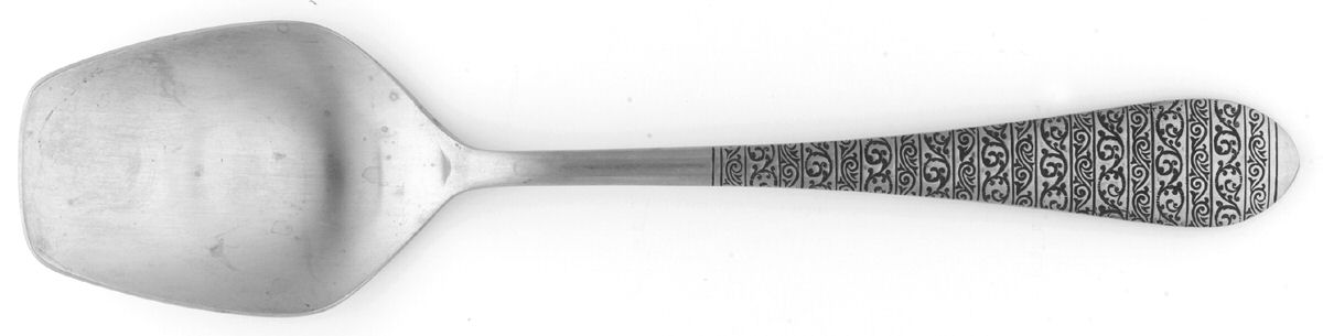Pandora (Stainless) Solid Salad Serving Spoon by Stanley Roberts-1