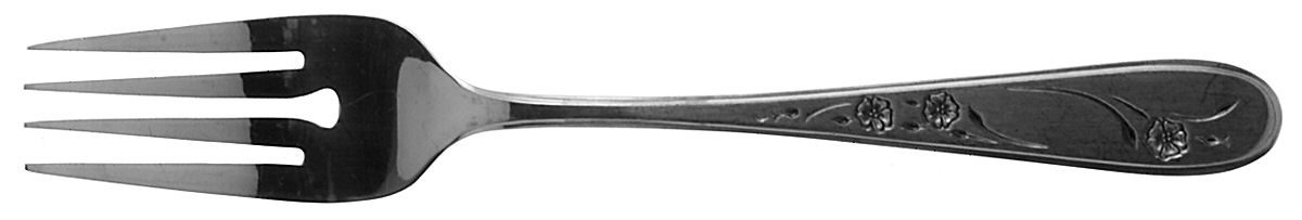 Perfect Rose (Stainless) Individual Salad Fork by Stanley Roberts-1