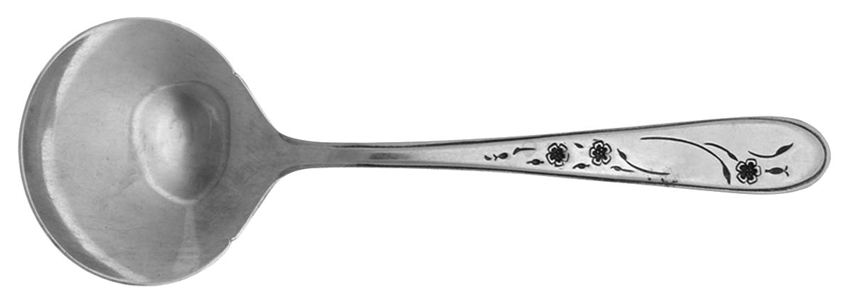 Perfect Rose (Stainless) Solid Gravy Ladle by Stanley Roberts-1