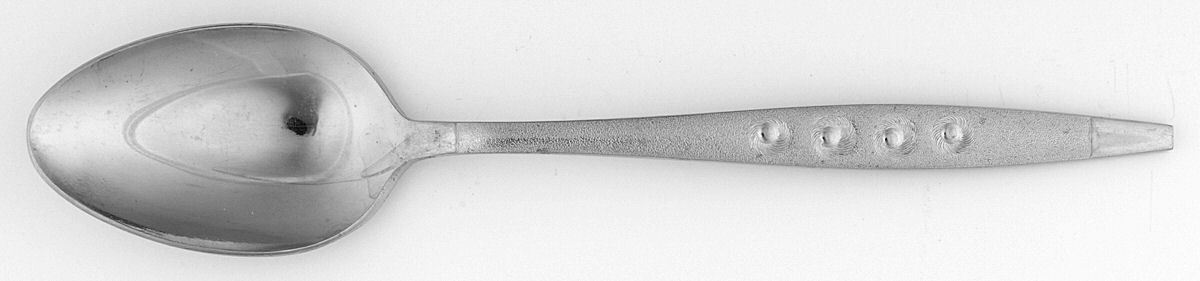Platina (Stainless) Place/Oval Soup Spoon by Stanley Roberts-1