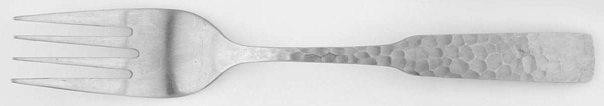 Plymouth Cove Hammered (Stainless) Individual Salad Fork by Stanley Roberts-1