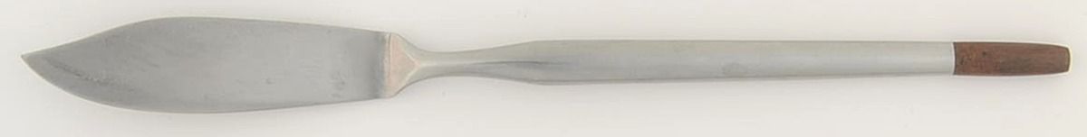 Polynesian (Stainless) Flat Handle Master Butter Knife by Stanley Roberts-1