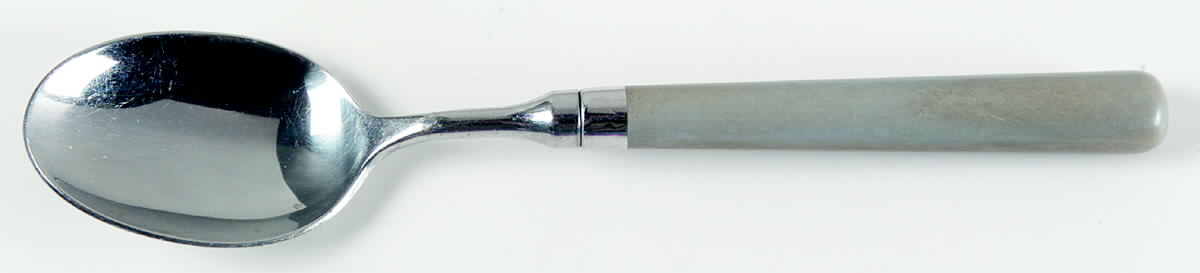 Prism-Bone (Stainless) Place/Oval Soup Spoon by Stanley Roberts-1