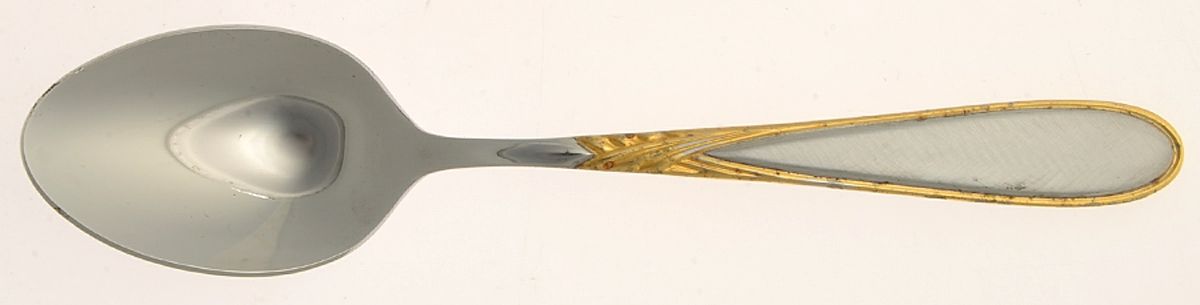 Renee (Stainless) Place/Oval Soup Spoon by Stanley Roberts-1