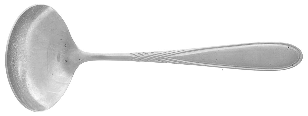Renee (Stainless) Solid Gravy Ladle by Stanley Roberts-1